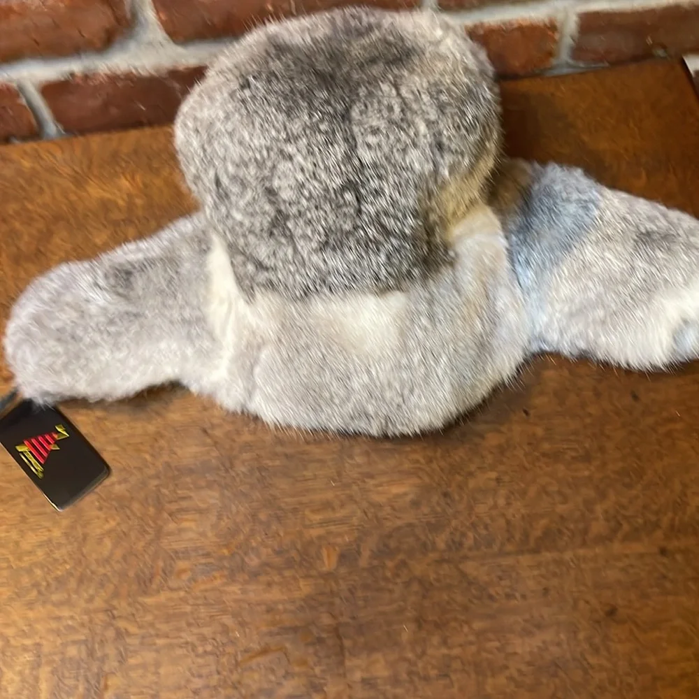 Crown Cap Rabbit bomber hat NWT